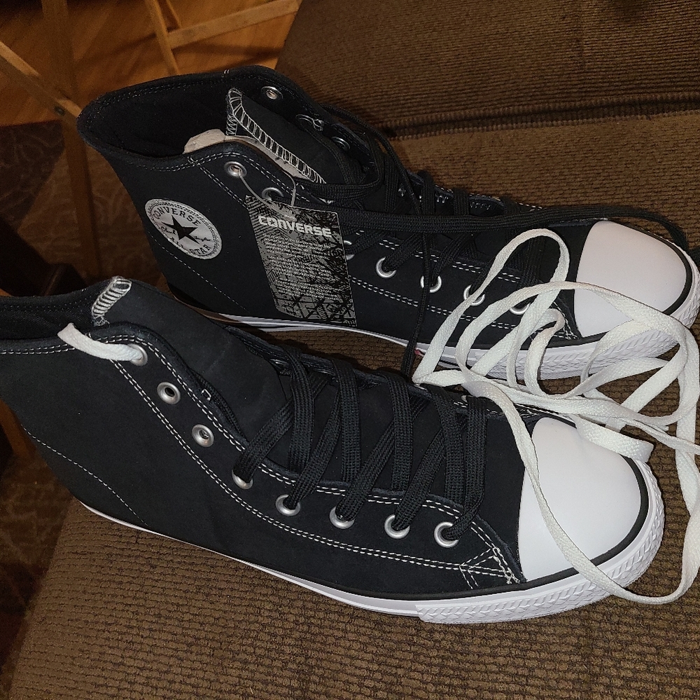 Mens Black Converse New with Tags